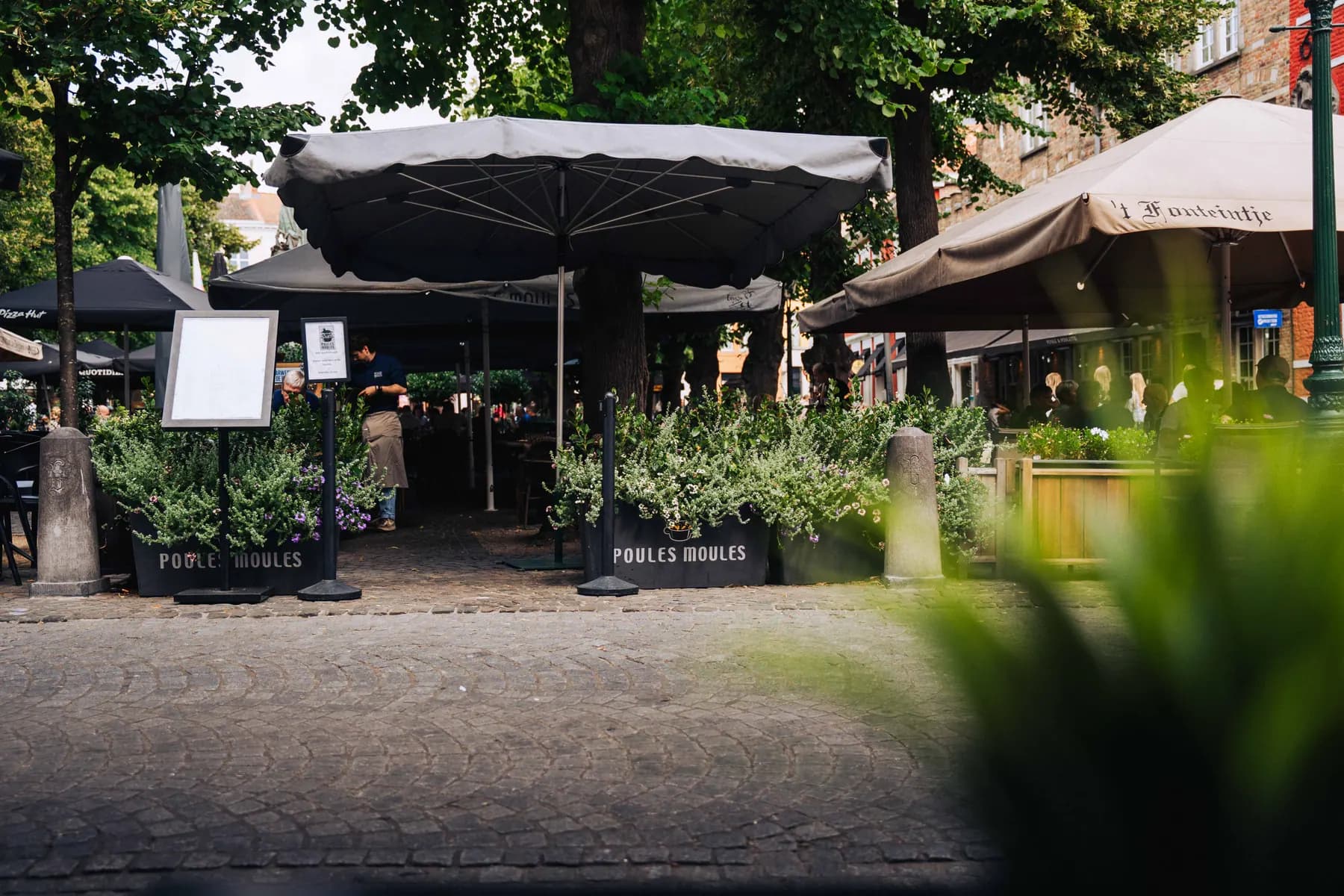 Het terras van Poules Moules
